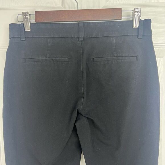 41 Hawthorn Becca Black Onyx Mid-Rise Flat Front Stretch Bootcut Trousers Size 4 - Picture 5 of 11